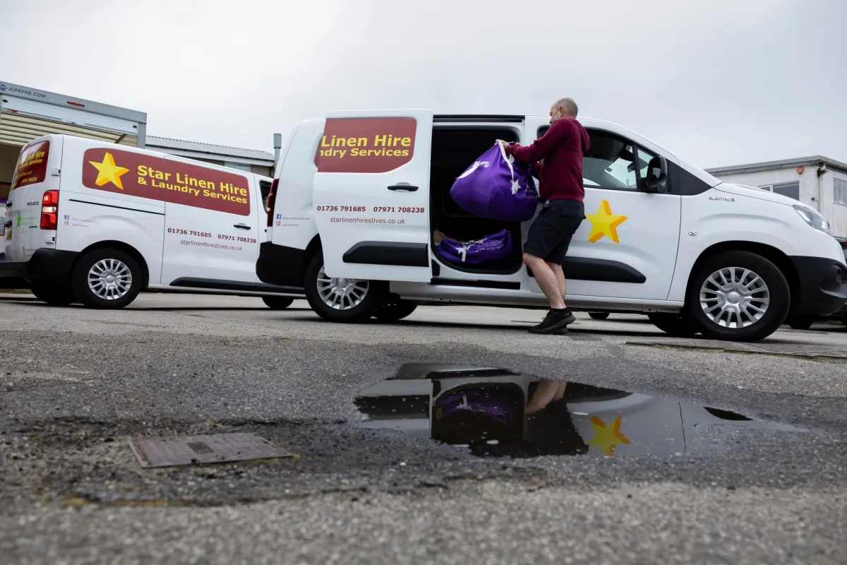 Star Linen Electric Fleet - Toyota Proace Electric